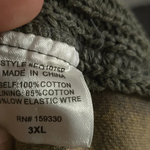 NWT HEYSON CARDIGAN. SZ 3X - Picture 6 of 6